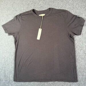 Imogene + Willie Womens Classic Knit Faded Black Crew Soft Sz XL Comfy Lux NWT